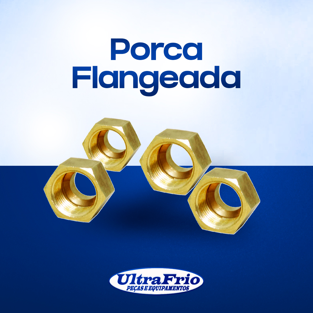 PORCA FLANGEADA